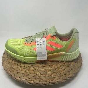 New ADIDAS Outdoor  Terrex Agravic Flow 2 Running Shoes Lime Turbo Size 11.5